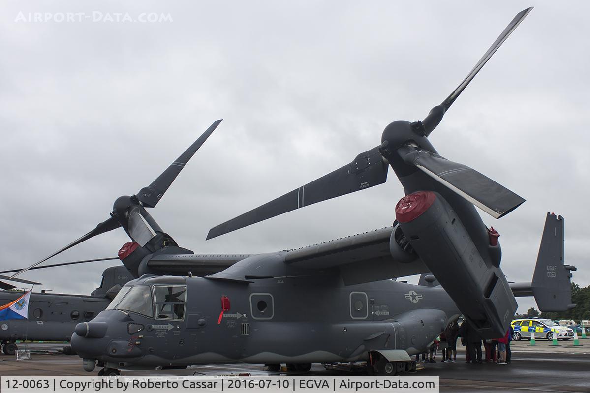 12-0063, 2012 Bell-Boeing CV-22B Osprey C/N D1044, RIAT 16