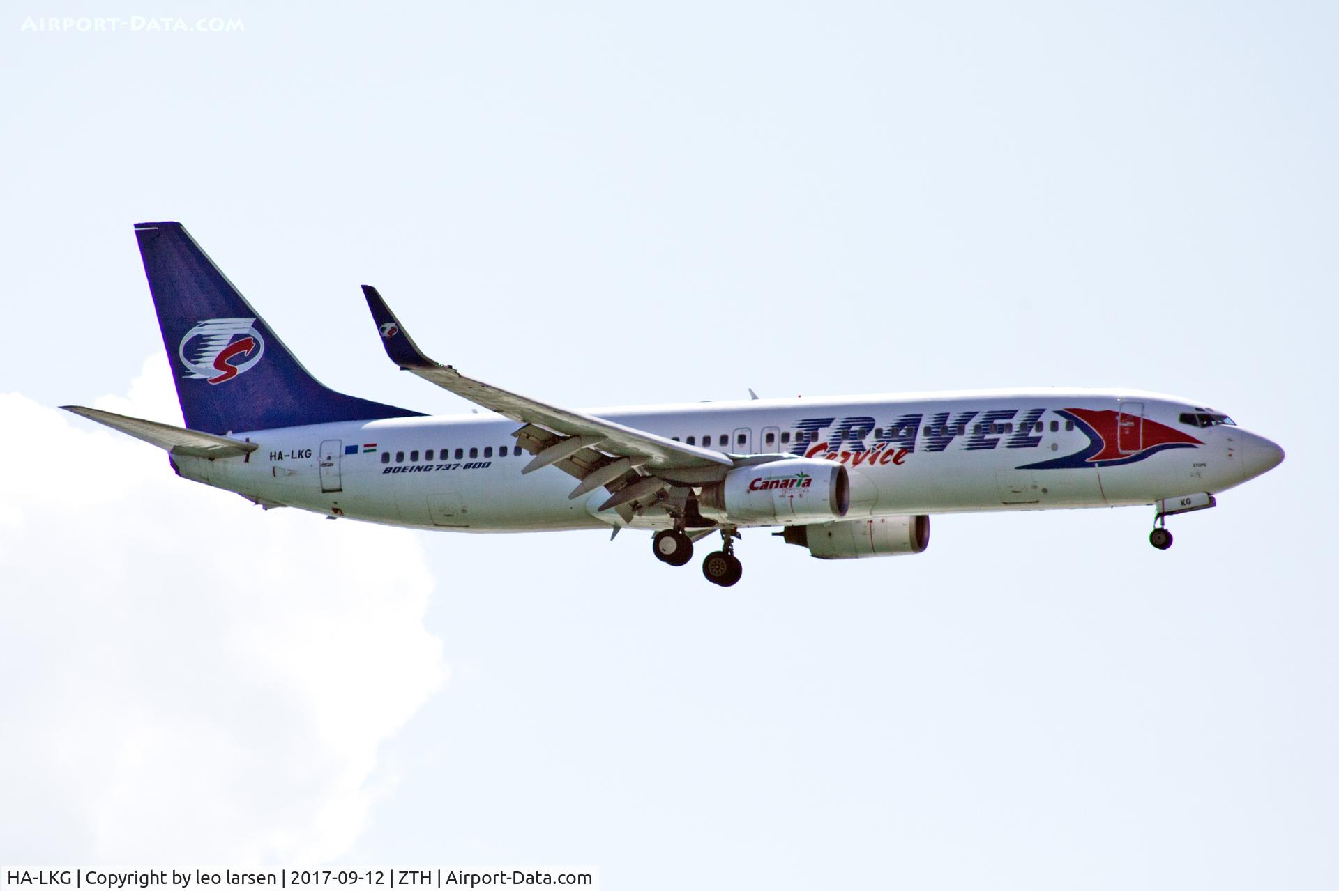 HA-LKG, 2001 Boeing 737-8CX C/N 32362, Zakynthos 12.9.2017