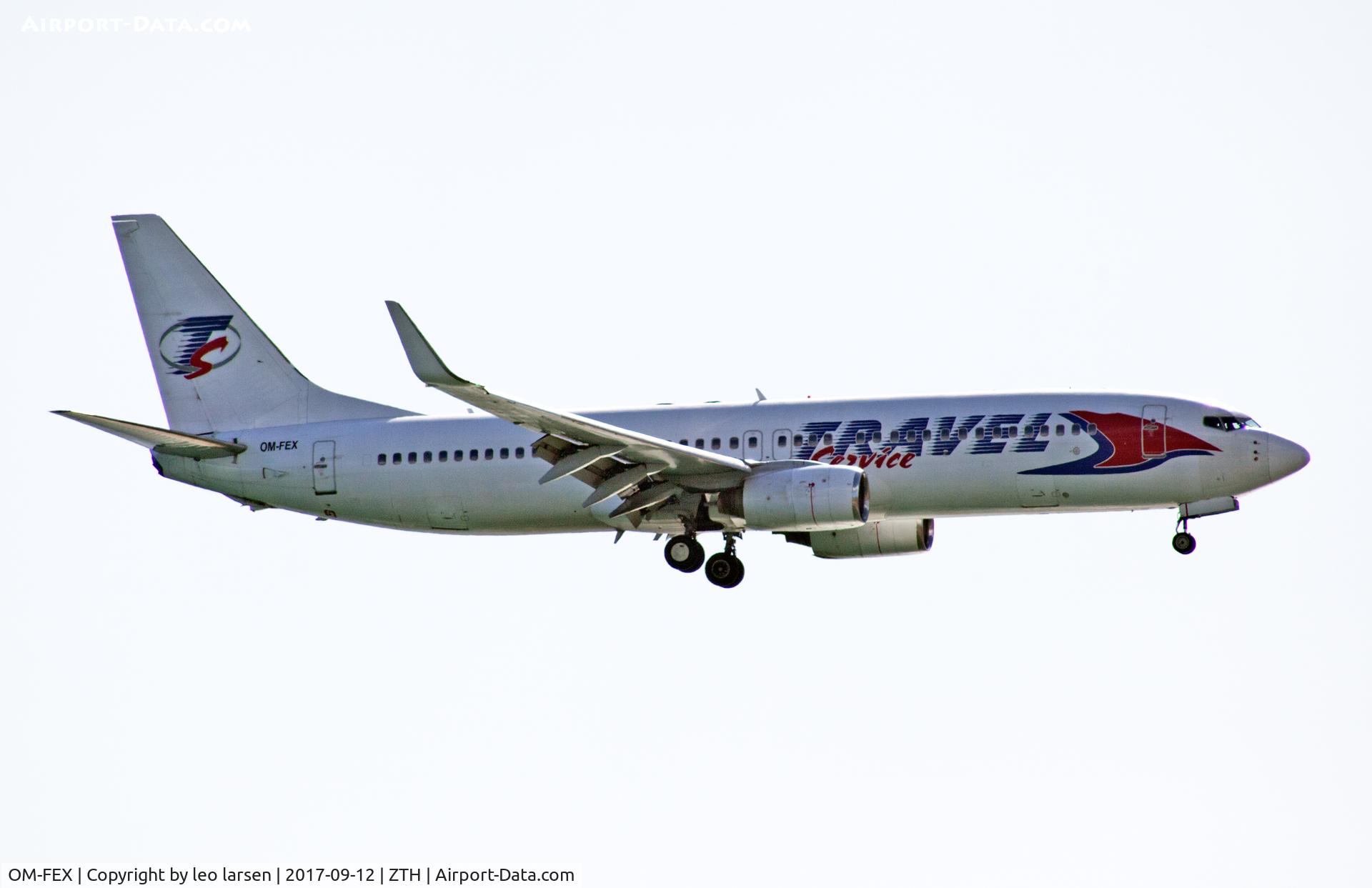 OM-FEX, 1998 Boeing 737-8Q8 C/N 28213, Zakynthos 12.9.2017