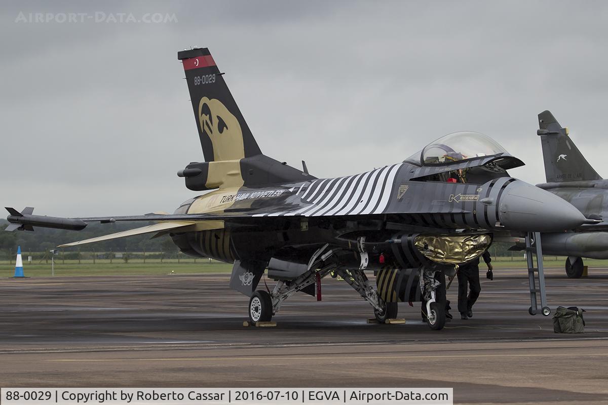 88-0029, TAI (Turkish Aerospace Industries) F-16C Fighting Falcon C/N 4R-31, RIAT 16