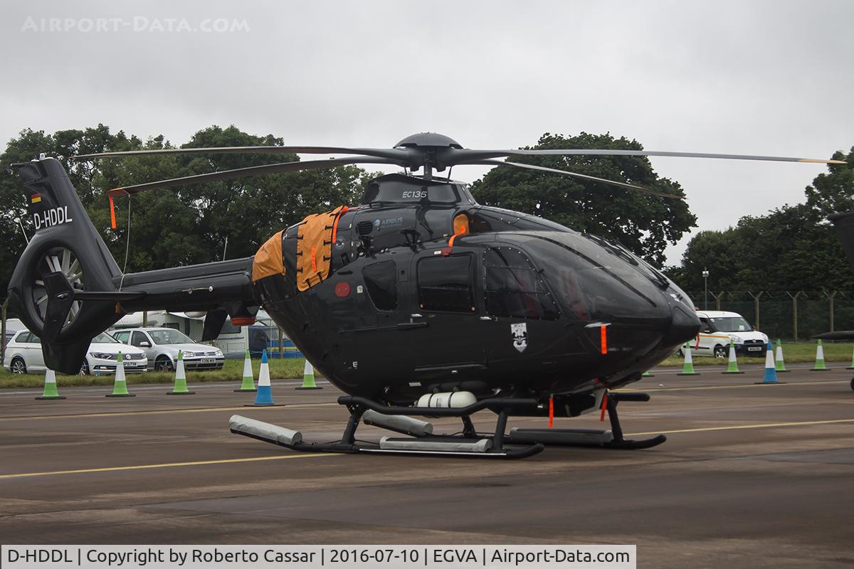 D-HDDL, 2015 Eurocopter EC-135P2+ C/N 1200, RIAT 16