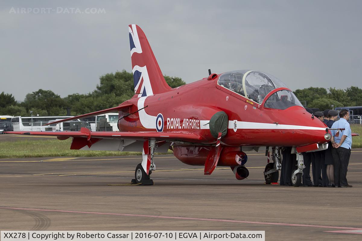 XX278, 1978 Hawker Siddeley Hawk T.1A C/N 103/312103, RIAT 16