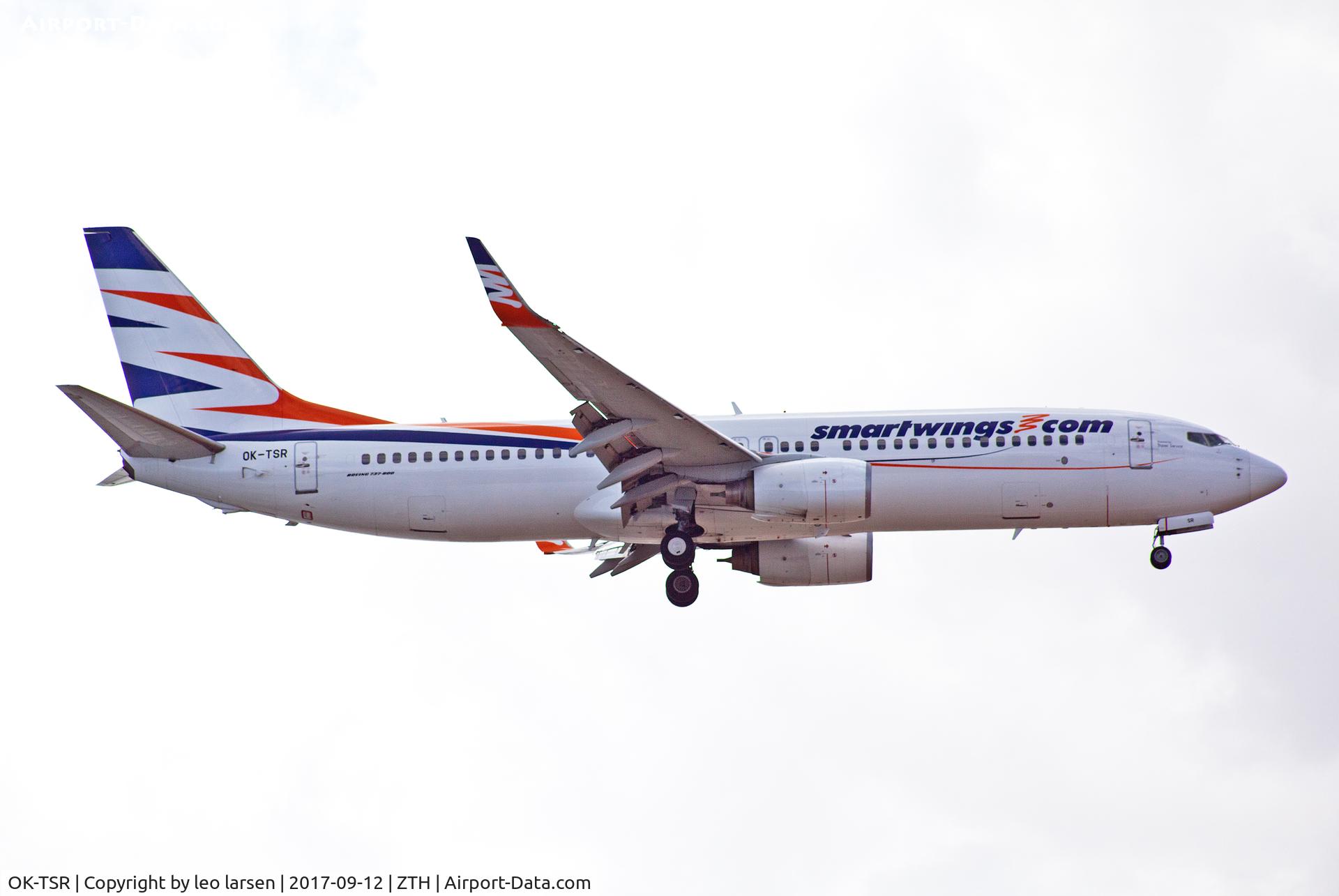 OK-TSR, 2010 Boeing 737-82R C/N 40875, Zakynthos 12.9.2017