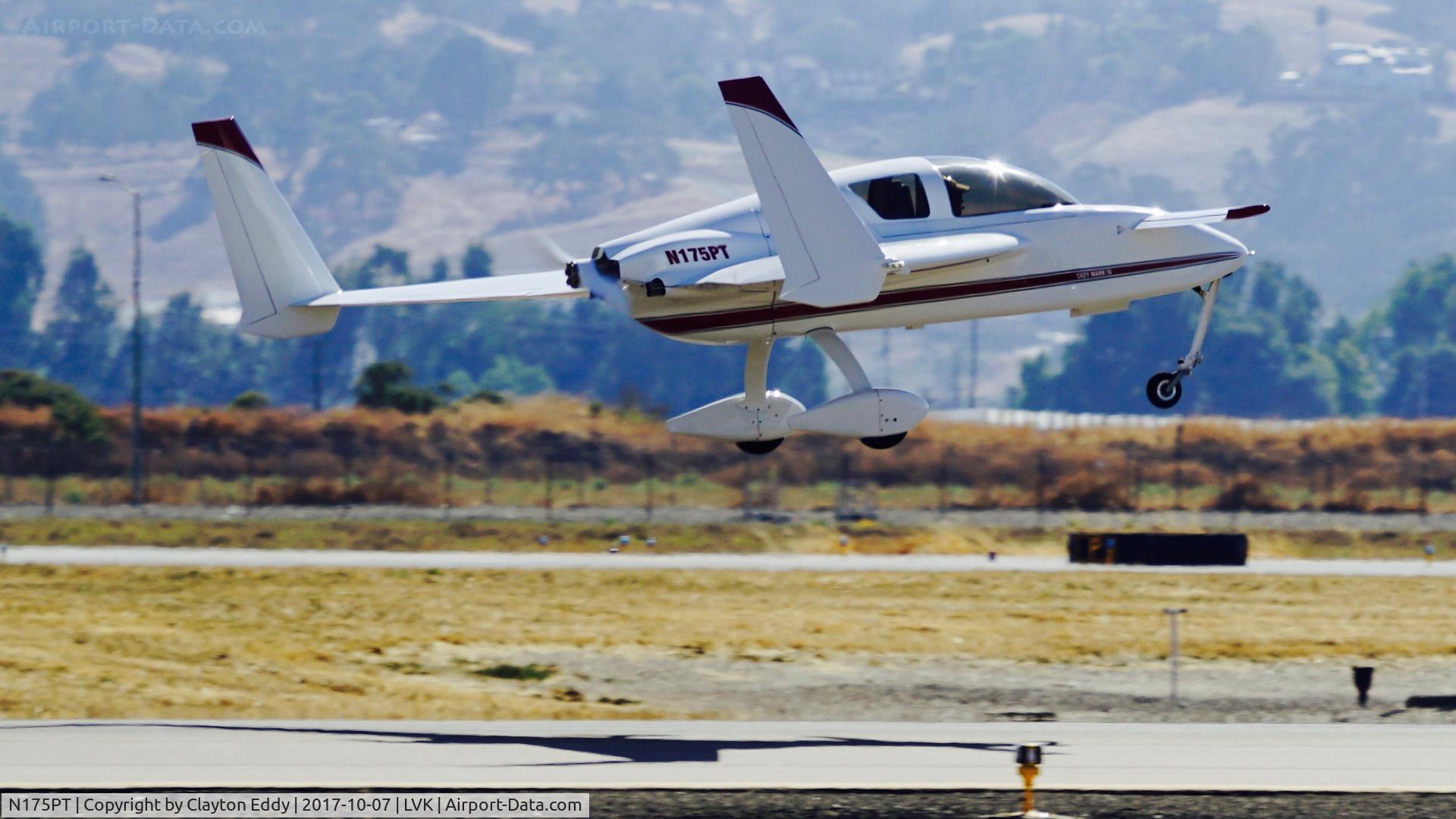 N175PT, Andres Tim Q CANARD PUSHER C/N 1104, Livermore Airport California 2017.