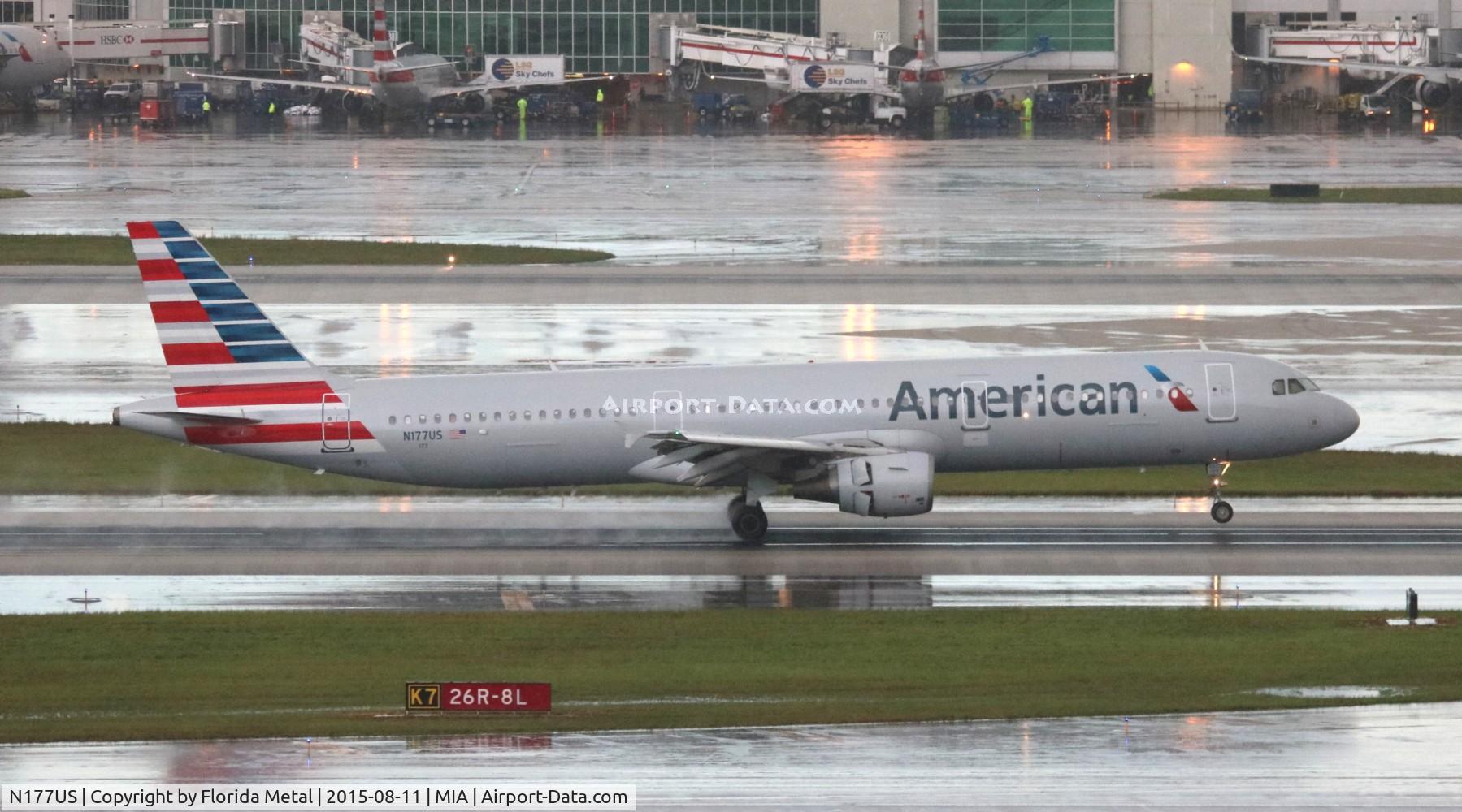 N177US, 2001 Airbus A321-211 C/N 1517, American