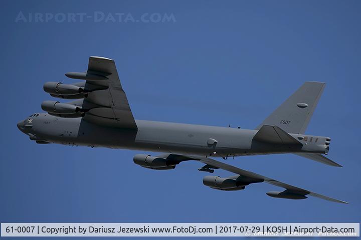 61-0007, 1961 Boeing B-52H Stratofortress C/N 464434, B-52H Stratofortress 61-0007 MT from 69th BS 