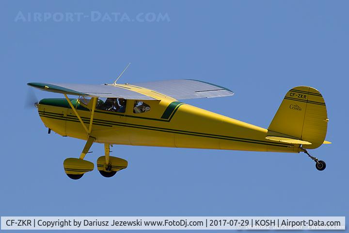 CF-ZKR, 1947 Cessna 140 C/N 12543, Cessna 140  C/N 12543, CF-ZKR