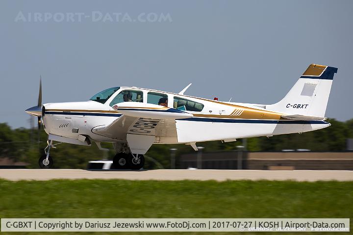 C-GBXT, 1980 Beech F33A Bonanza C/N CE-915, Beech F33A Bonanza  C/N CE-915, C-GBXT