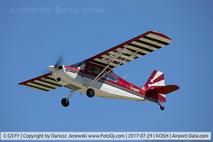 C-GSYY, 1975 Bellanca 7KCAB Citabria C/N 524 75, Bellanca 7KCAB Citabria  C/N 524 75, C-GSYY