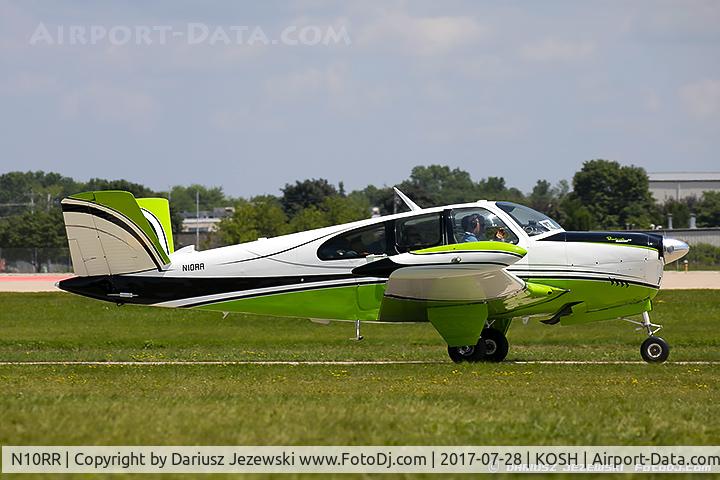 N10RR, 1954 Beech E35 C/N D-3706, Beech E35 Bonanza  C/N D-3706, N10RR