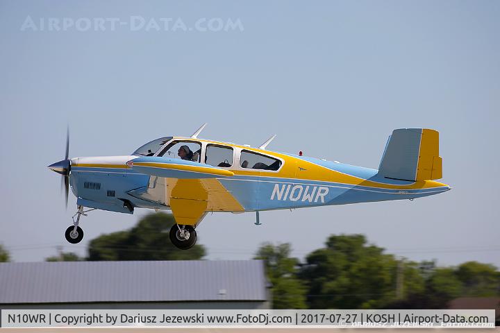 N10WR, 1964 Beech S35 Bonanza C/N D-7689, Beech S35 Bonanza  C/N D-7689, N10WR