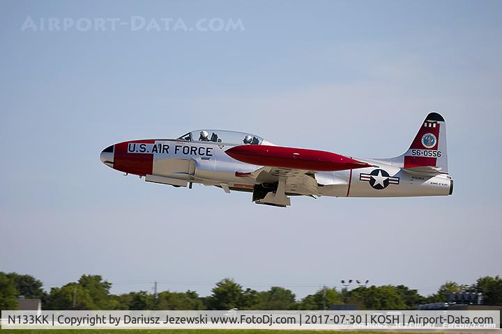 N133KK, Canadair T-33AN Silver Star 3 C/N T33-556, Canadair T-33 Shooting Star 