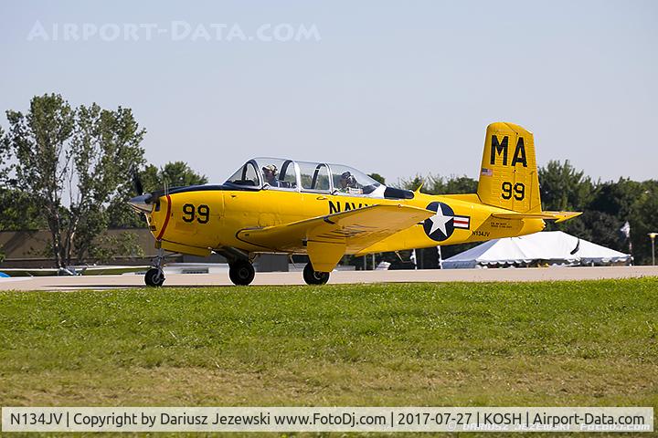 N134JV, 1957 Beech D-45 Mentor C/N BG-345DC, Beech D45 (T-34B) Mentor  C/N BG-345DC, N134JV
