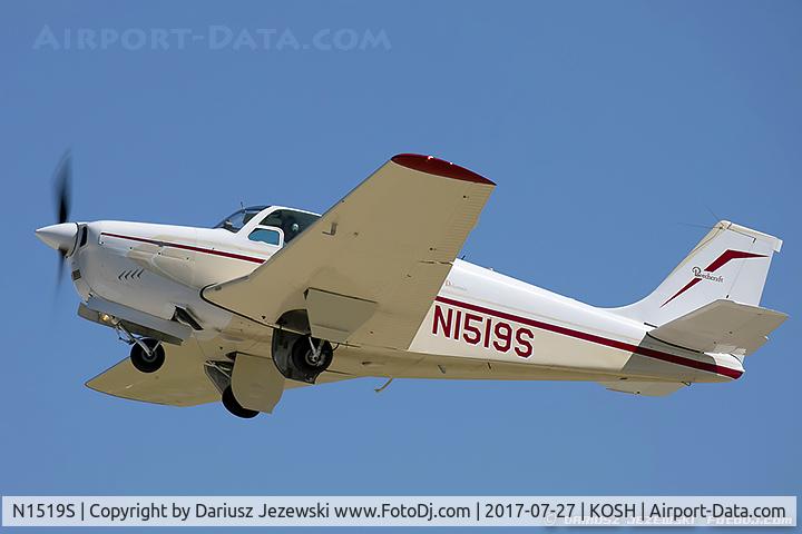 N1519S, 1962 Beech 35-B33 Debonair C/N CD-498, Beech 35-B33 Debonair  C/N CD-498, N1519S