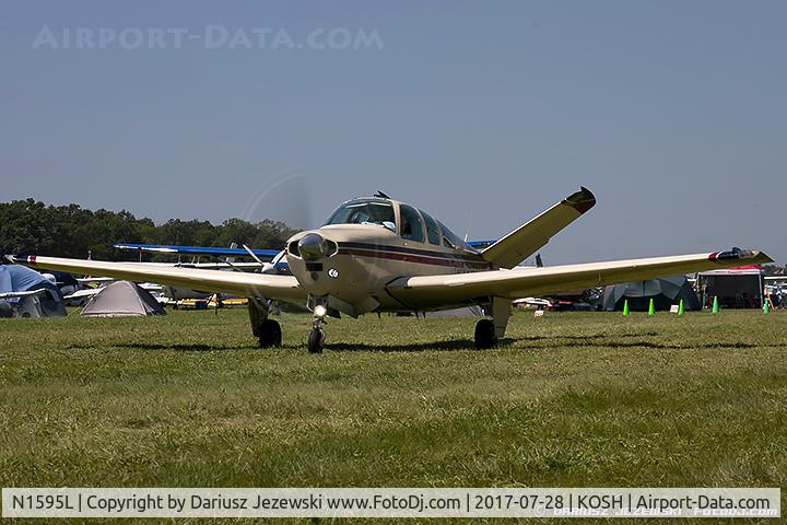 N1595L, 1976 Beech V35B Bonanza C/N D-9869, Beech V35B Bonanza  C/N D-9869 , N1595L