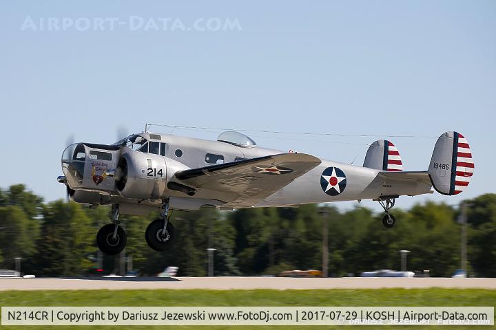 N214CR, 1958 Beech AT-11 Kansan C/N 912, Beech AT-11 Kansas 