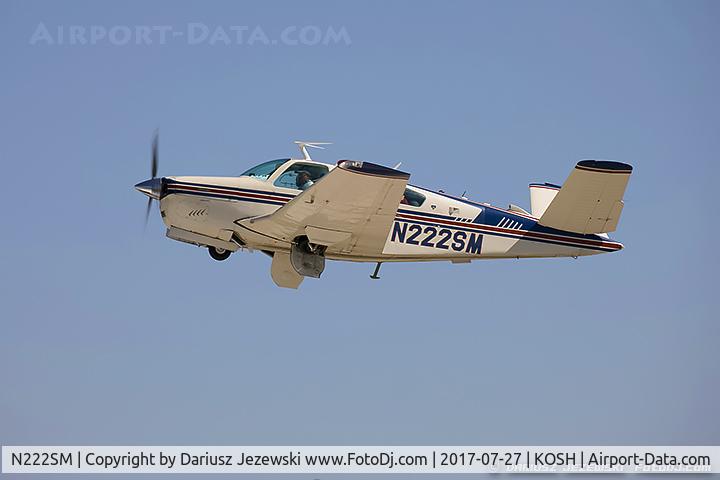 N222SM, 1976 Beech V35B Bonanza C/N D-9958, Beech F35 Bonanza  C/N D-9958, N222SM