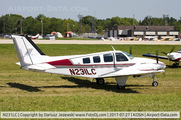 N231LC, 1975 Beech 58 Baron C/N TH-696, Beech 58 Baron  C/N TH-696 , N231LC