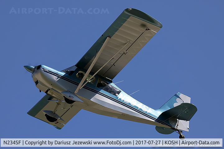 N234SF, 1999 American Champion 7GCBC C/N 1278-99, American Champion 7GCBC Citabria  C/N 1278-99 , N234SF