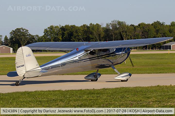 N2438N, 1947 Cessna 140 C/N 12691, Cessna 140  C/N 12691, N2438N