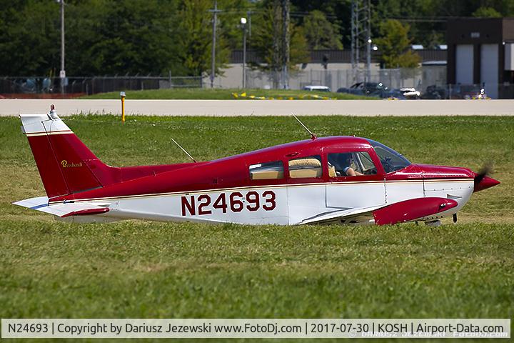 N24693, 1973 Beech C23 Sundowner 180 C/N M-1443, Beech C23 Sundowner  C/N M-1443, N24693
