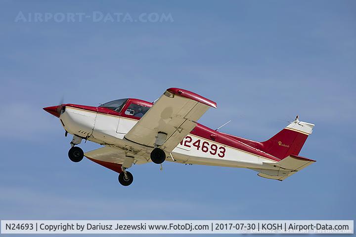 N24693, 1973 Beech C23 Sundowner 180 C/N M-1443, Beech C23 Sundowner  C/N M-1443, N24693