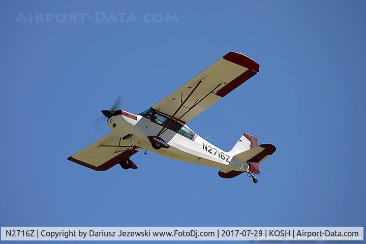 N2716Z, 1978 Bellanca 7GCAA C/N 354-78, Bellanca 7GCAA Citabria  C/N 354-78, N2716Z