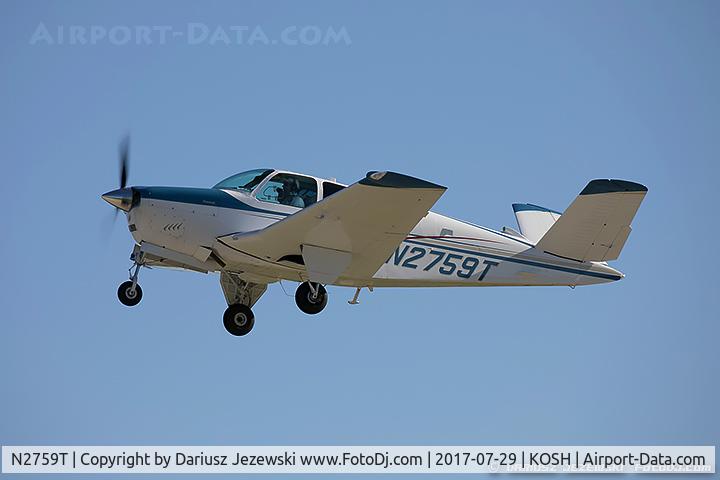 N2759T, 1967 Beech V35 Bonanza C/N D-8468, Beech V35 Bonanza  C/N D-8468 , N2759T