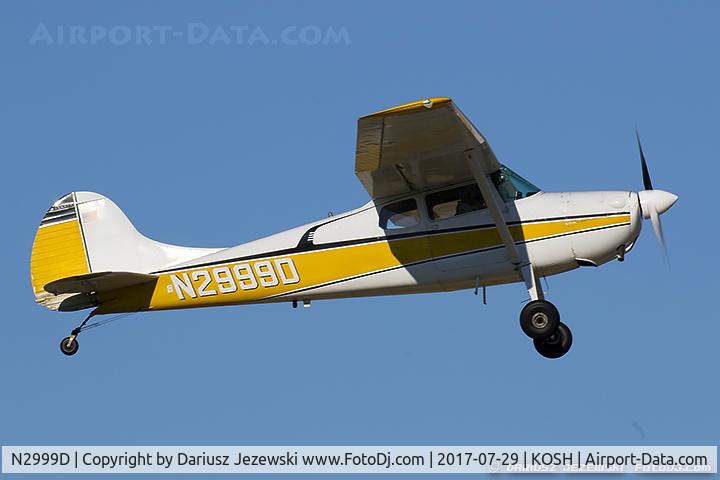 N2999D, 1955 Cessna 170B C/N 26942, Cessna 170B  C/N 26942, N2999D