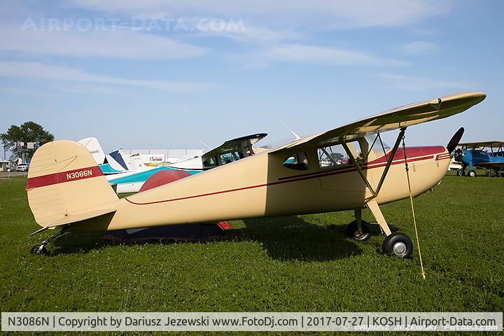 N3086N, 1947 Cessna 140 C/N 13344, Cessna 140  C/N 13344, N3086N