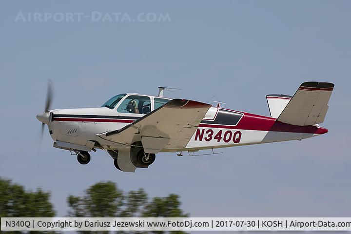 N340Q, 1958 Beech J35 Bonanza C/N D-5486, Beech J35 Bonanza  C/N D-5486, N340Q