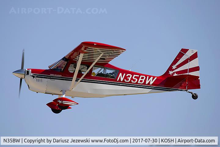 N35BW, 1992 American Champion 8KCAB Super Decathlon C/N 678-92, American Champion 8KCAB Super Decathlon  C/N 678-92 , N35BW