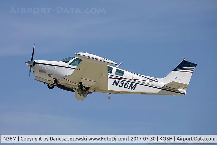 N36M, 1970 Beech A36 Bonanza 36 C/N E-206, Beech A36 Bonanza 36  C/N E-206, N36M