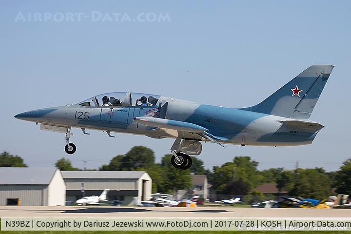 N39BZ, 1984 Aero L-39 Albatros C/N 432925, Aero Vodochody L-39 Albatros  C/N 432925, N39BZ
