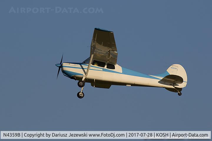 N4359B, 1955 Cessna 170B C/N 26703, Cessna 170B  C/N 26703, N4359B