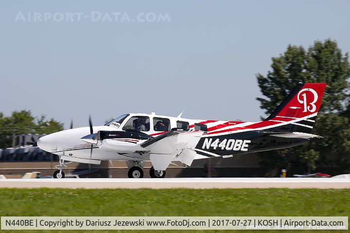 N440BE, 2015 Beechcraft G58 Baron C/N TH-2440, Beech G58 Baron  C/N TH-2440 , N440BE