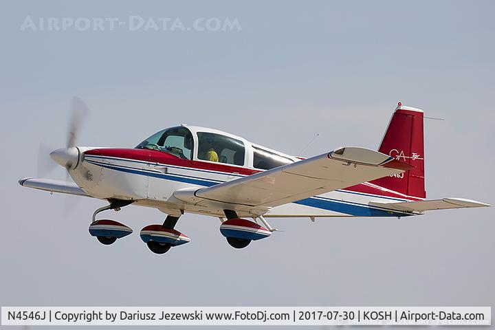 N4546J, 1979 Grumman American AA-5B Tiger C/N AA5B1283, American Aviation AA-5B Tiger  C/N AA5B1283, N4546J