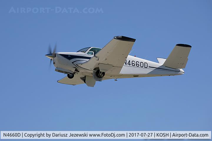 N4660D, 1956 Beech H35 Bonanza C/N D-4885, Beech H35 Bonanza  C/N D-4885, N4660D