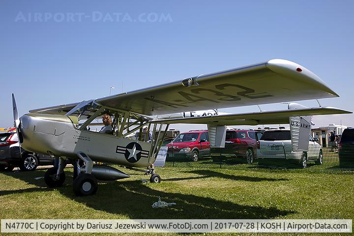 N4770C, 1949 Boeing YL-15 Scout C/N 47-0432 (20012), Boeing YL-15 Scout  C/N 47-432, N4770C