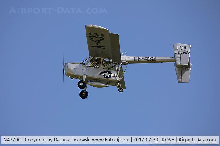 N4770C, 1949 Boeing YL-15 Scout C/N 47-0432 (20012), Boeing YL-15 Scout  C/N 47-432, N4770C