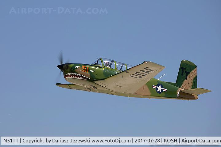 N51TT, 1981 Beech D-45 (T-34B) Mentor C/N BG-107, Beech D45 (T-34B) Mentor  C/N BG-107 , N51TT