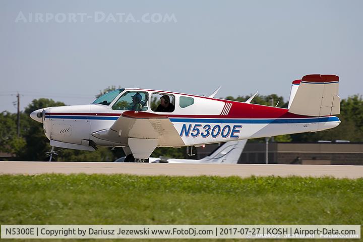 N5300E, 1958 Beech K35 Bonanza C/N D-5765, Beech K35 Bonanza  C/N D-5765, N5300E