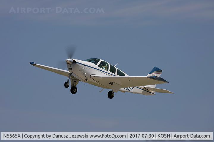 N5565X, 1990 Beech F33A Bonanza C/N CE-1485, Beech F33A Bonanza C/N CE-1485, N5565X