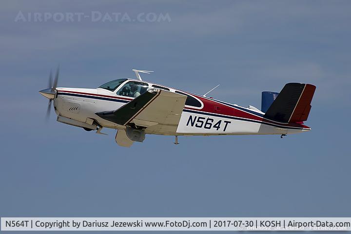 N564T, 1961 Beech N35 Bonanza C/N D-6744, Beech N35 Bonanza  C/N D-6744, N564T