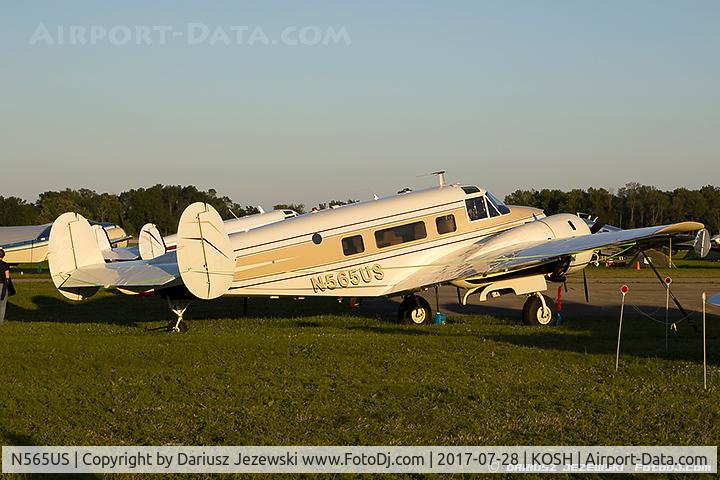 N565US, 1959 Beech G18S C/N BA-469, Beech G18S Twin Beech  C/N BA-469 , N565US