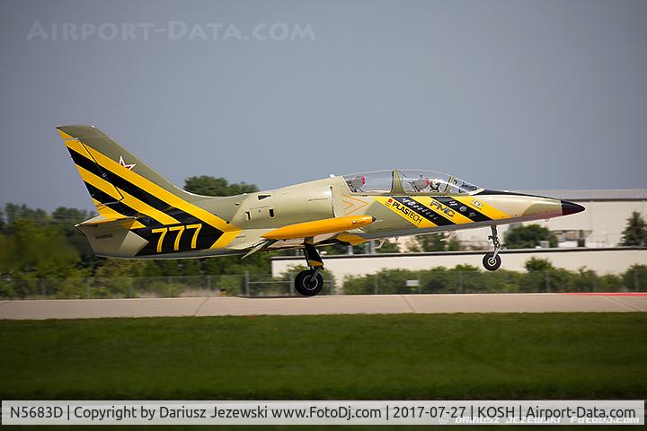 N5683D, 1979 Aero L-39C Albatros C/N 931529, Aero Vodochody L-39C Albatros  C/N 931529, N5683D
