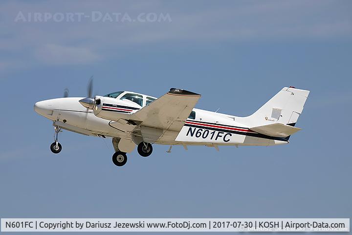 N601FC, 1980 Beech 58 Baron C/N TH-1181, Beech 58 Baron  C/N TH-1181, N601FC
