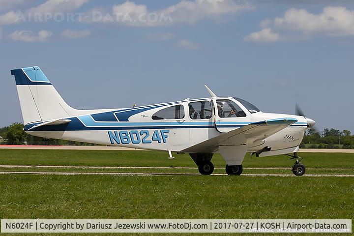 N6024F, 1965 Beech 35-C33 Debonair C/N CD-879, Beech 35-C33 Debonair  C/N CD-879, N6024F