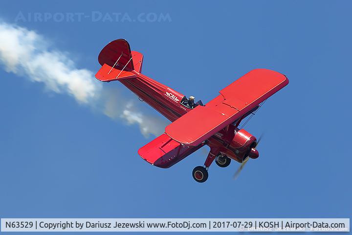 N63529, 1940 Boeing A75N1(PT17) C/N 75-338, Boeing A75N1(PT17) Stearman  C/N 75-338, N63529