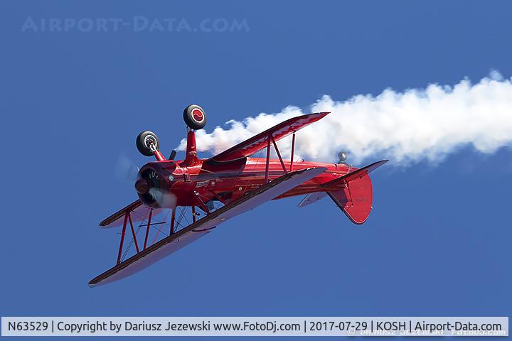 N63529, 1940 Boeing A75N1(PT17) C/N 75-338, Boeing A75N1(PT17) Stearman  C/N 75-338, N63529
